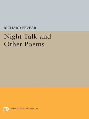 cover image of Night Talk and Other Poems